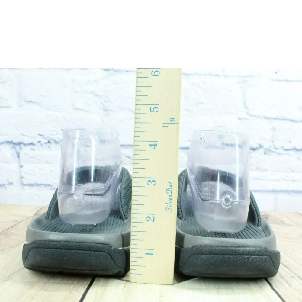 LL Bean Swift River Multicolor Leather Flip Flop Sports Sandals Size 10 M - Picture 6 of 9